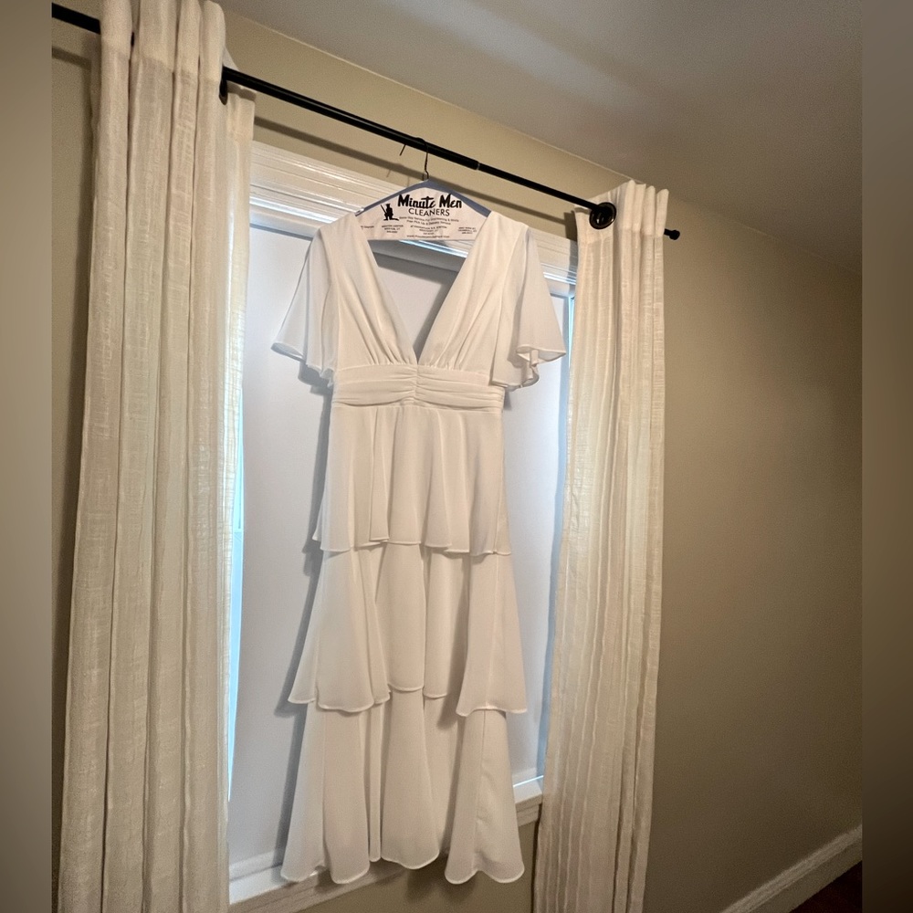 Tiered midi dress
